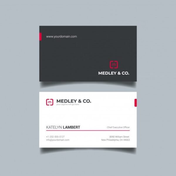 Two-sided Business Cards